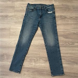 Men’s American Eagle Brand jeans, slim straight, size: 34x34